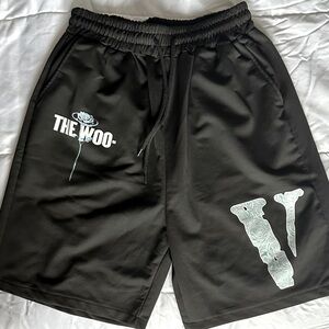 Vlone The Woo Printed Shorts